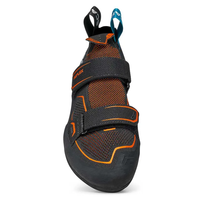 Scarpa Mens Reflex V Climbing Shoe Black Flame-4